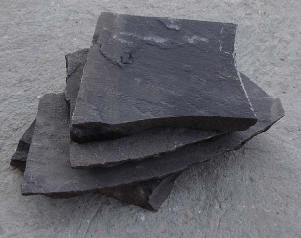 Black Sand stone Carzy Paving